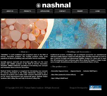 Website Design of Nashnal Timber Syndicate